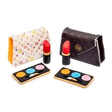 Picture of MAKE UP & HAND BAG SET X 3 PIECES HAND MADE SUGAR CAKE TOPPE